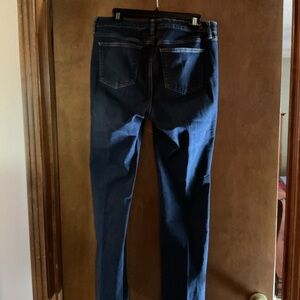Lauren Ralph Lauren straight leg medium wash jeans. Size 12 regular.